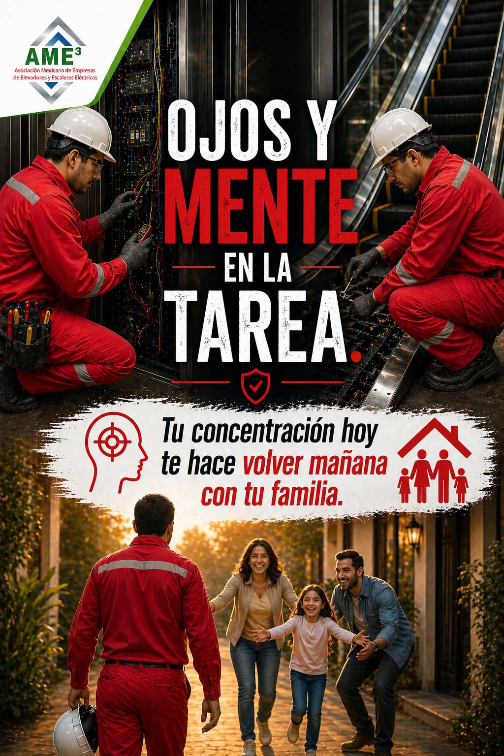 Tu concentración hoy te hace volver mañana con tu familia